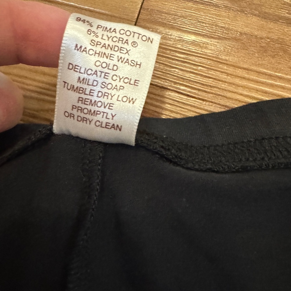 Peruvian Connection | XL|  cropped leggings |soft Pima cotton - Picture 5 of 8